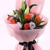 Elegant Flower Bouquet & Ferrero Rocher
