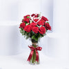 Red Roses Romantic Vase