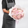 Beautiful Mothers Day Gift Pink Roses Bouquet