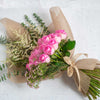 25 Pink Roses Bouquet With Eucalyptus