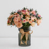 Nice Peach Roses Vase