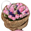 Tulips Pink Bouquet Arrangement
