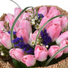 Tulips Pink Bouquet Arrangement