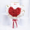 Heart Shaped Red Bouquet