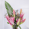 Grand Pink Petals Arrangement in a Vase
