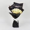 35 White Roses Bouquet