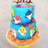 Baby Shark Theme Cake