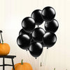 Black Latex Balloons 10 Pcs