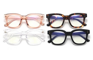 Blue Lens Glasses (4 different colors)