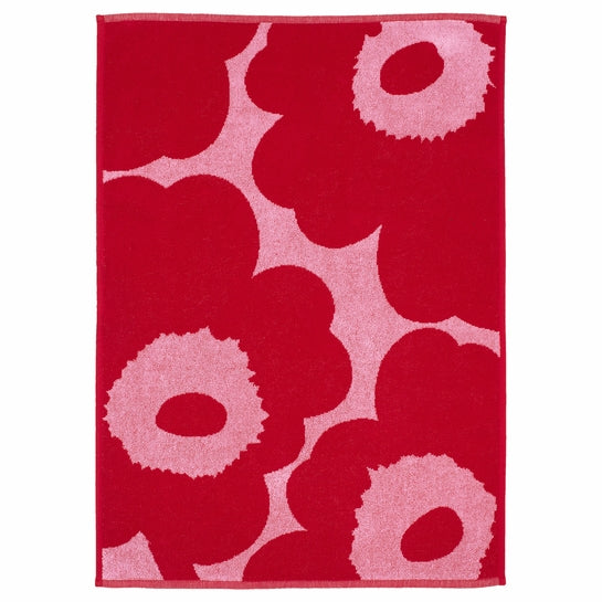Unikko Towels: Red