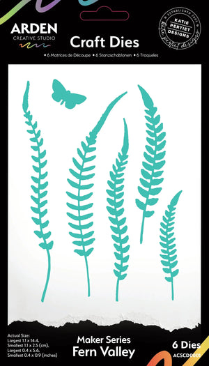 Arden Creative Studio Maker Series Fern Valley Craft Die Set - SO scrappy Scrapbooking and Events