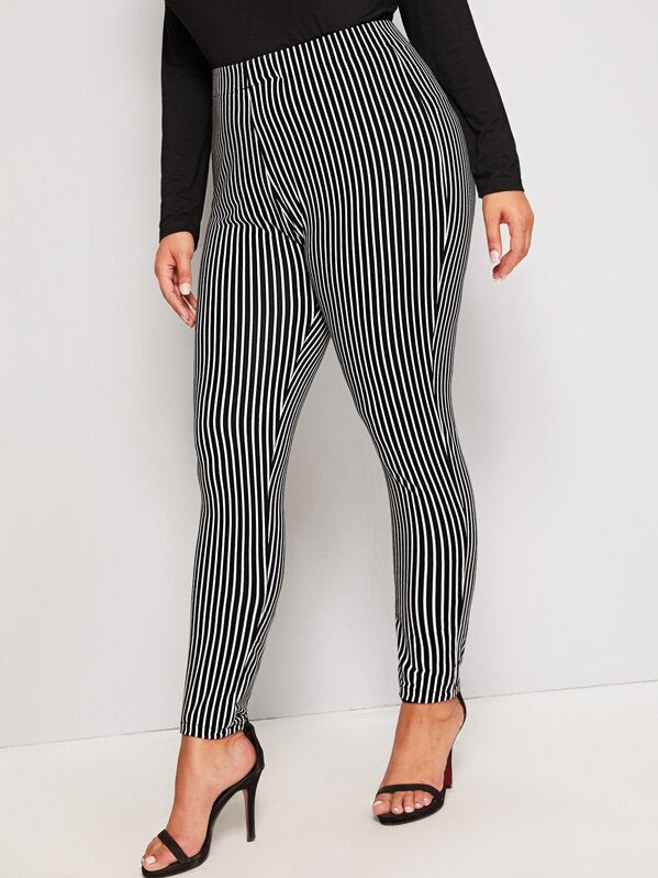 Striped Leggings Plus Size Stylewe  International Society of Precision  Agriculture