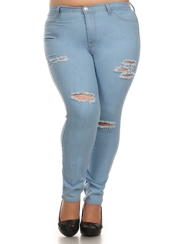 Plus Size Denim Jeans – Plussizefix