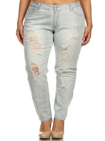 Plus Size Denim Jeans – Plussizefix