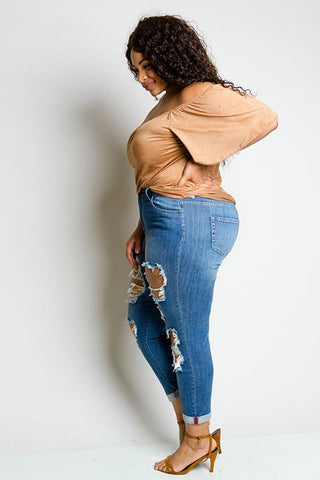 Denim Jeans - Plussizefix