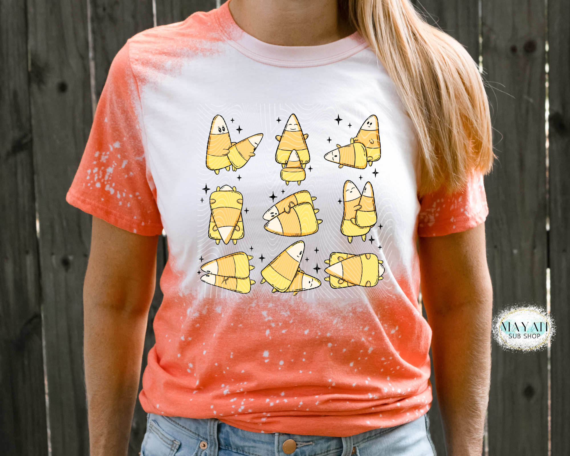 Corn Smash Bleached Tee