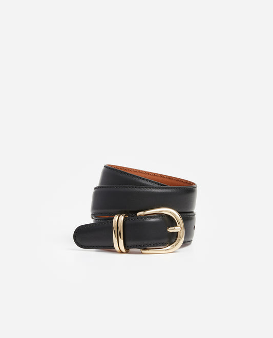 Barbara Belt Leather Cognac