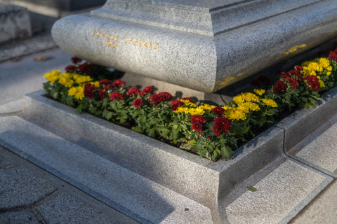 toussaint 2023 cimetière fleurs