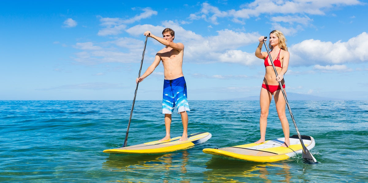 How to hold a SUP paddle