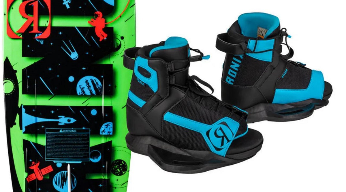 kid's wakeboard boot bindings