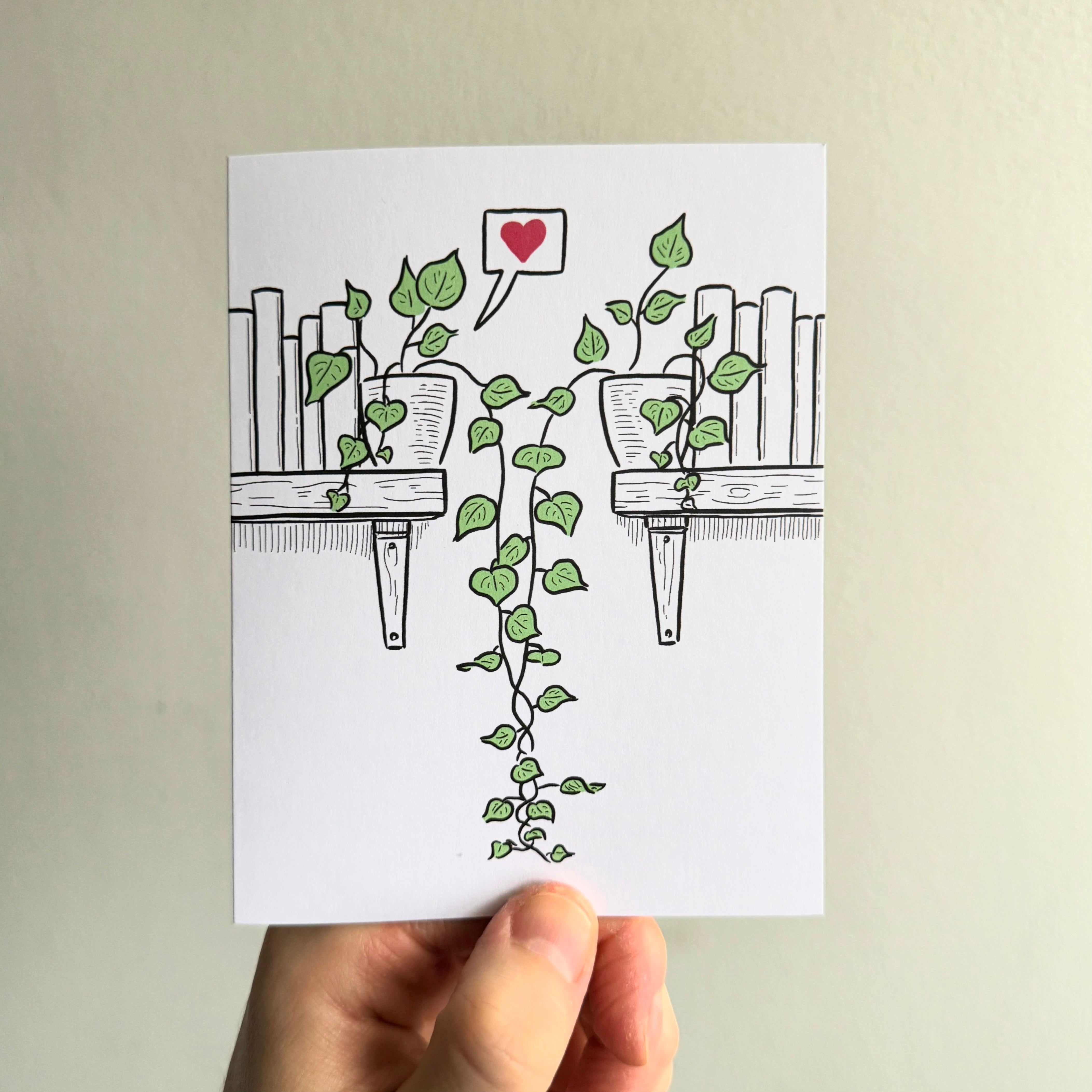 Plant Love Greeting Card