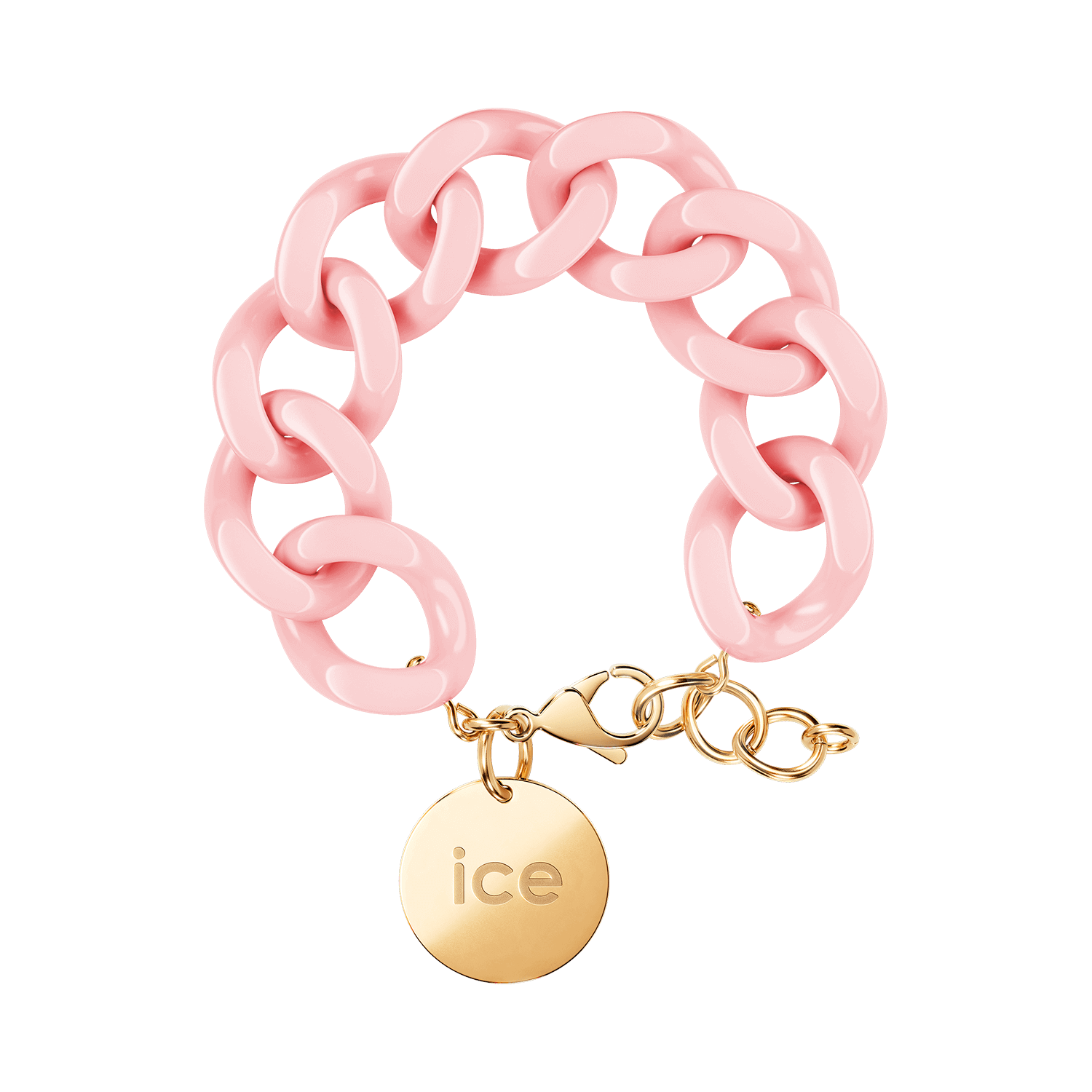 Chain bracelet Pink Lady - Rose - M