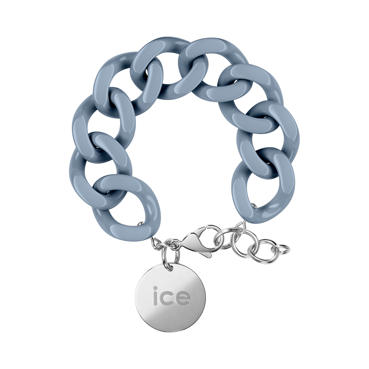 Chain bracelet Artic Blue Silver - Bleu - M product
