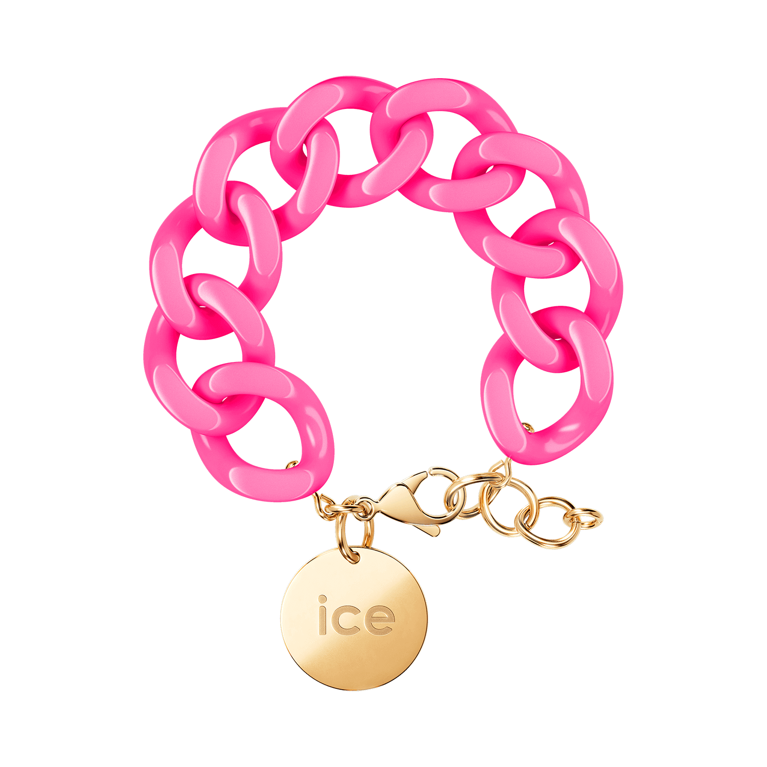 Chain bracelet Neon Pink - Rose - M product
