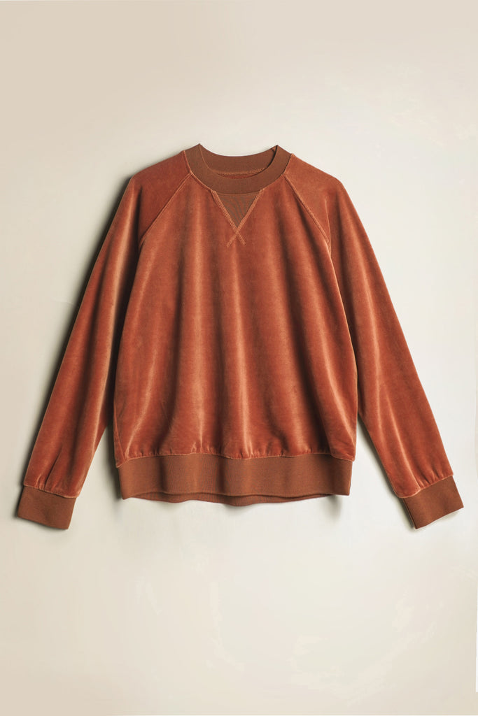 velour sweater