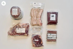 selection of meats from our regenerative meat box