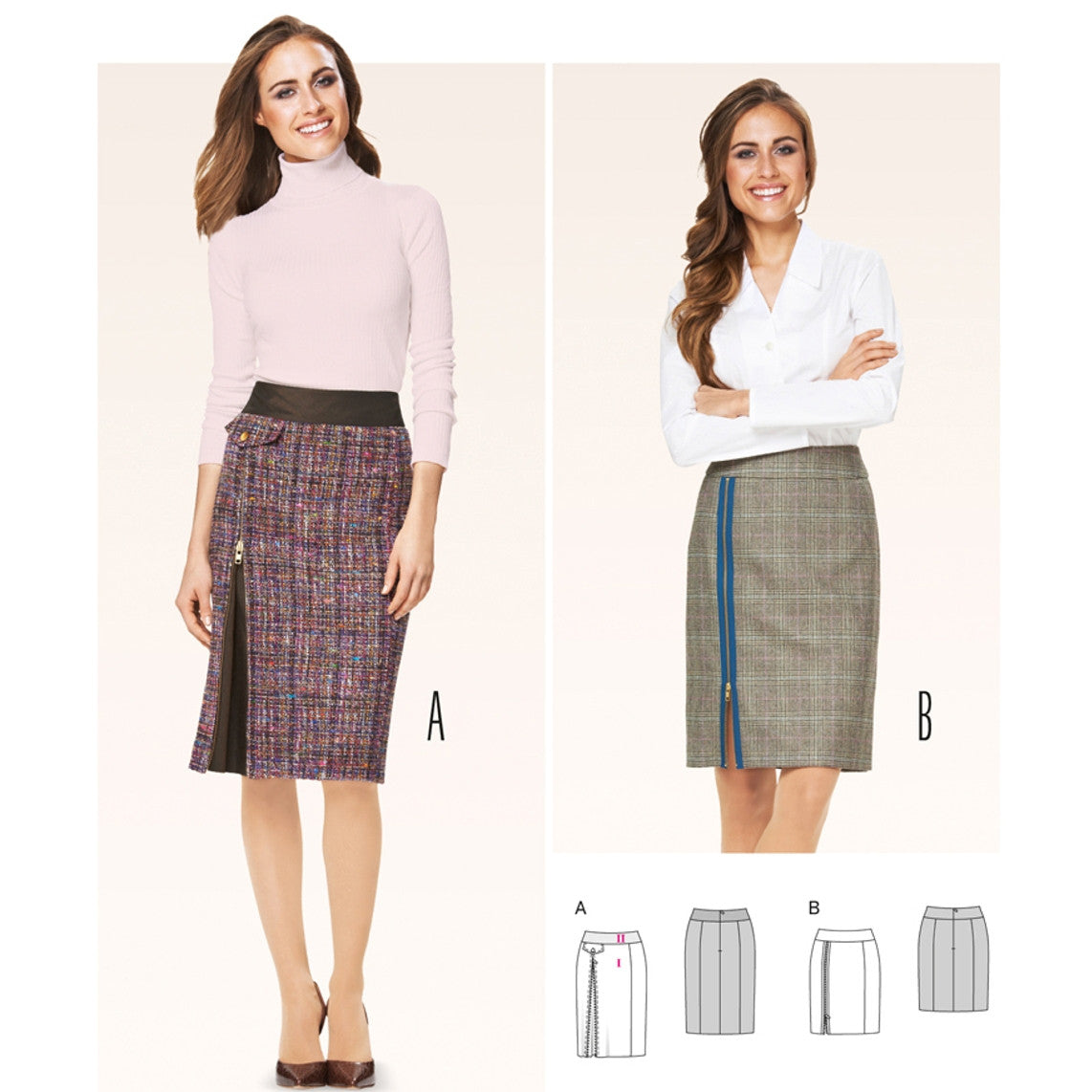 Burda 6835 Skirt – the splendid stitch