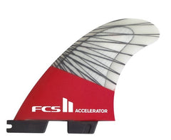 FCS 2 Accelerator surfboard fin in performance core carbon construction
