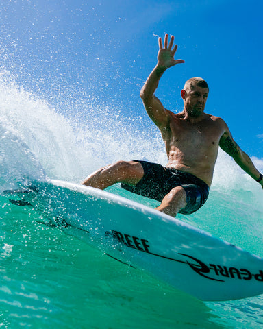 Mick Fanning Power Carve with FCS 2 PG Pro fins
