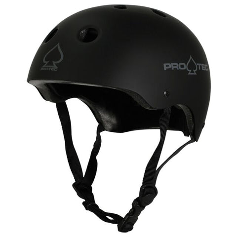 Pro-tec matte black classic skate helmet