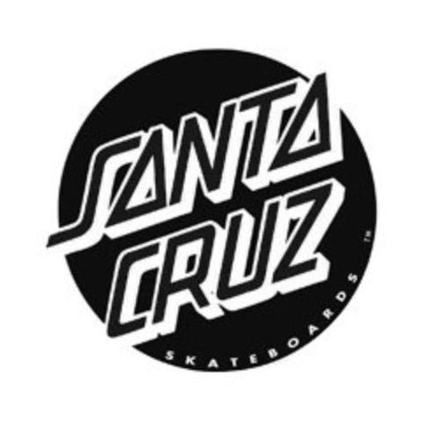 Santa Cruz logo in black and white