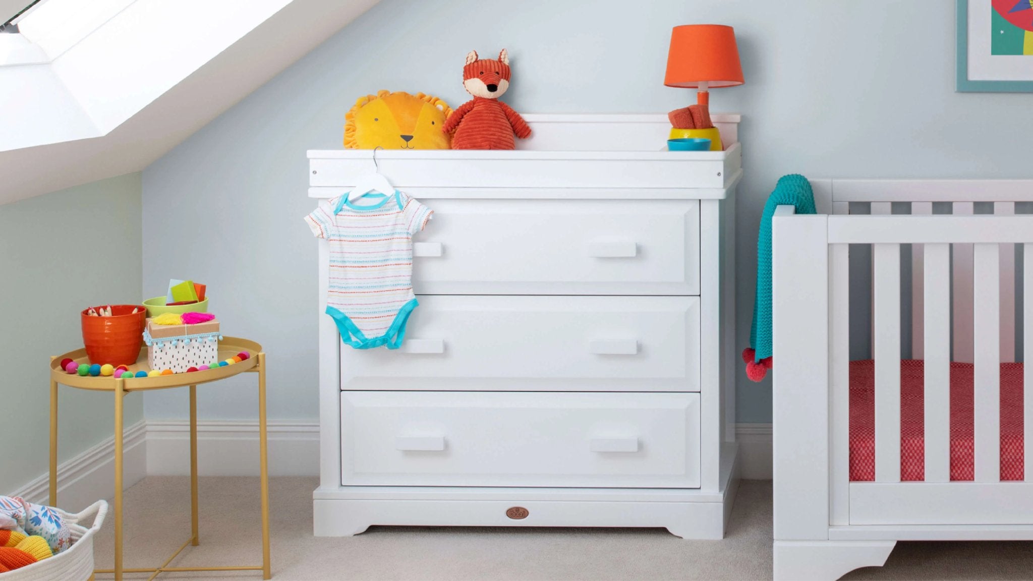 3 drawer dresser in nursery