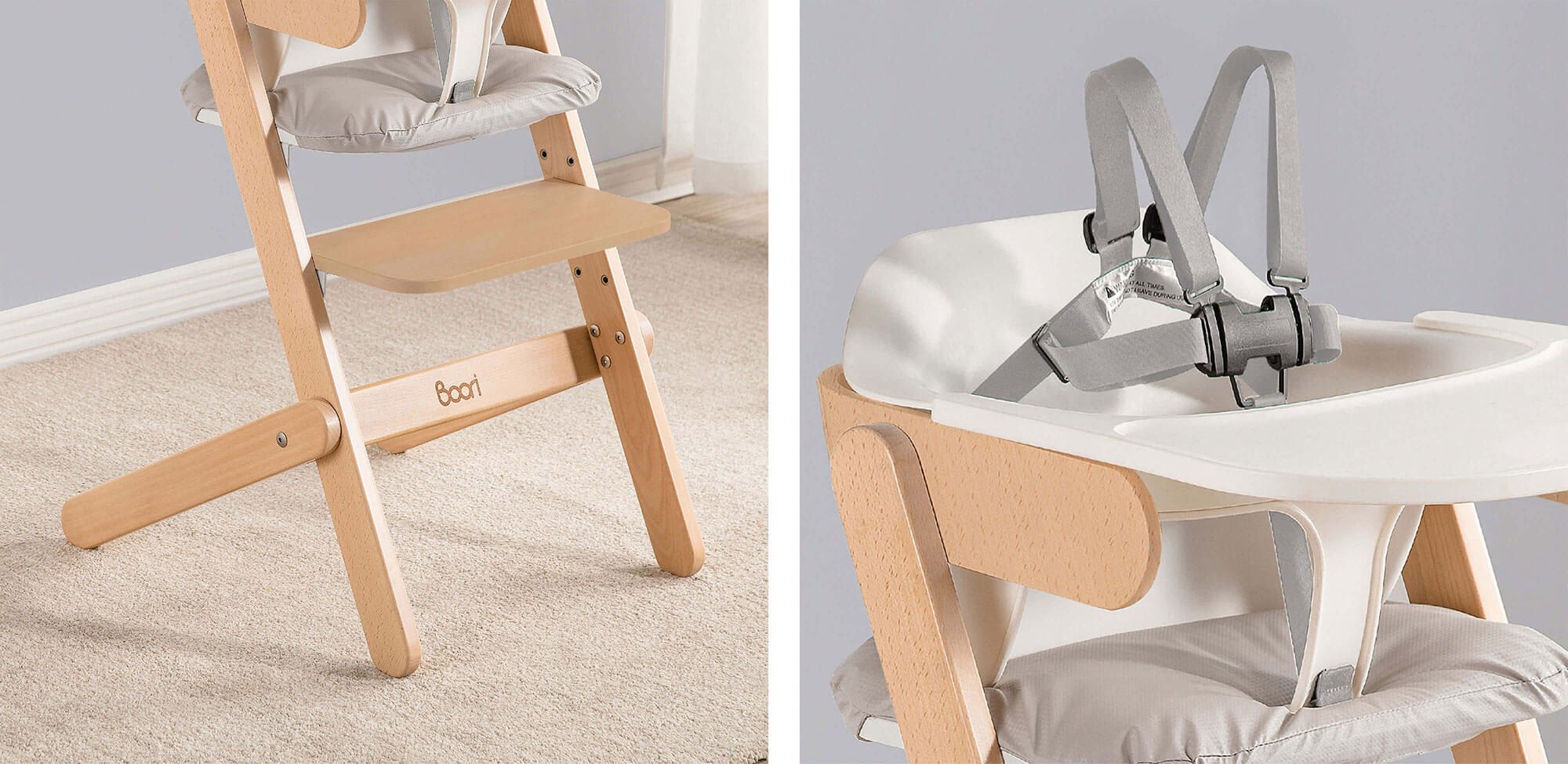 Highchair safety harness