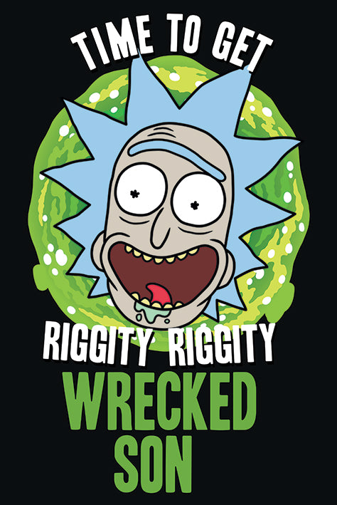 Rick and Morty posters - Rick and Morty Quotes poster PP34261 – Panic  Posters