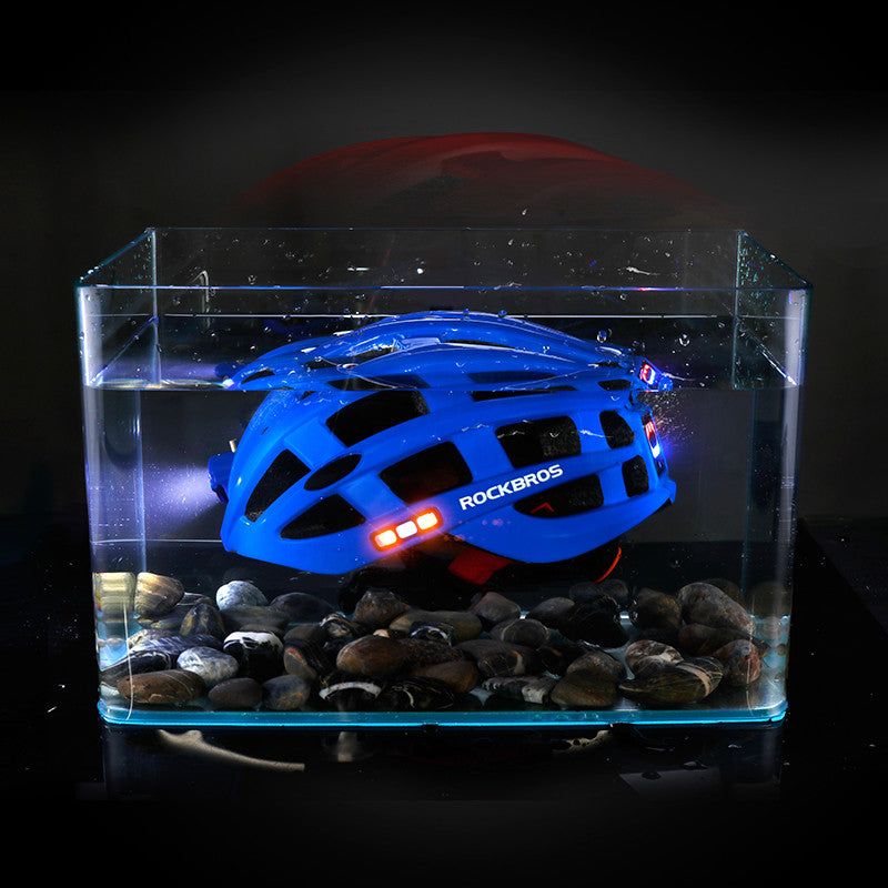 ROCKBROS Cycling Helmet with Integrated Lights