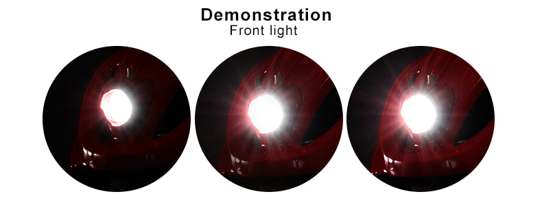 ROCKBROS Cycling Helmet with Integrated Lights