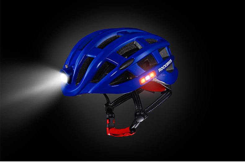 ROCKBROS Cycling Helmet with Integrated Lights