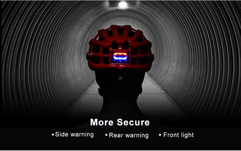 ROCKBROS Cycling Helmet with Integrated Lights