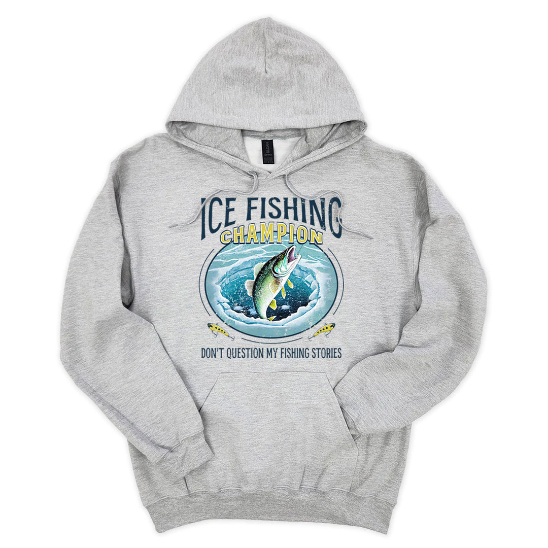 Hard Water Fishing Hoodie – 218 Clothing + Gift