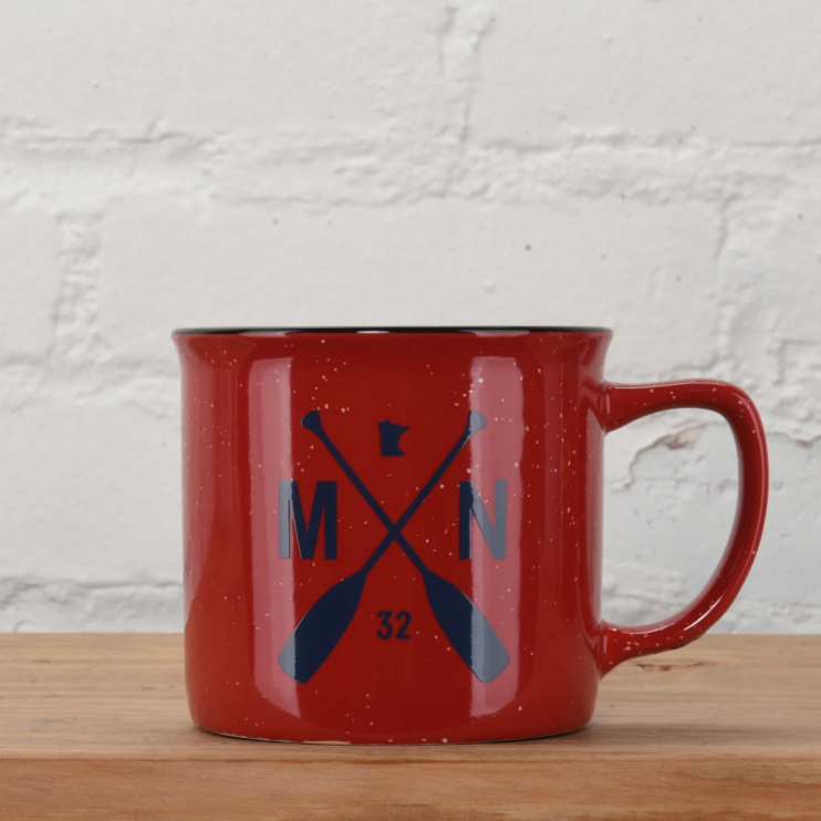 Stamped MN State Mug: Cabin Style (10oz) – Carver Junk Company