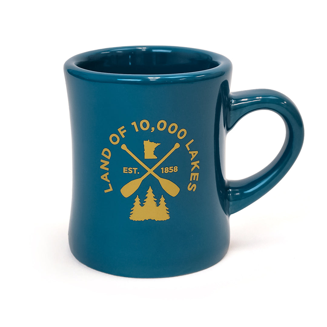 Stamped MN State Mug: Cabin Style (10oz) – Carver Junk Company