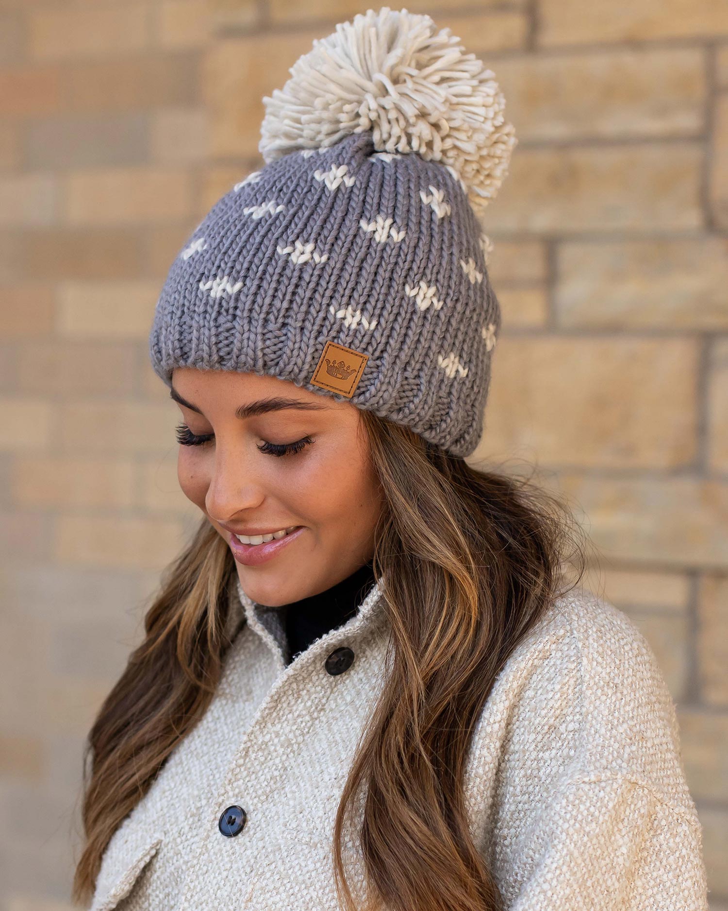 Snowshoe Pom Hat