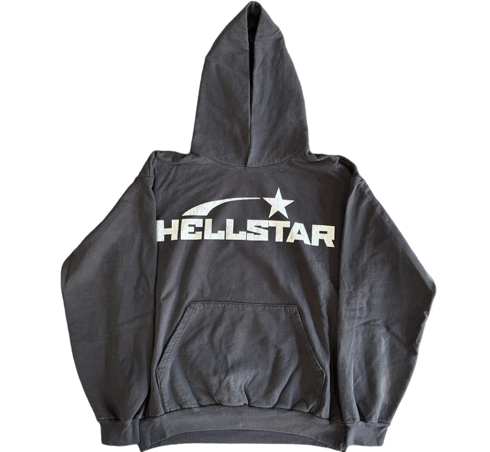 Hellstar Vintage Studio Black Hoodie – LacedUp
