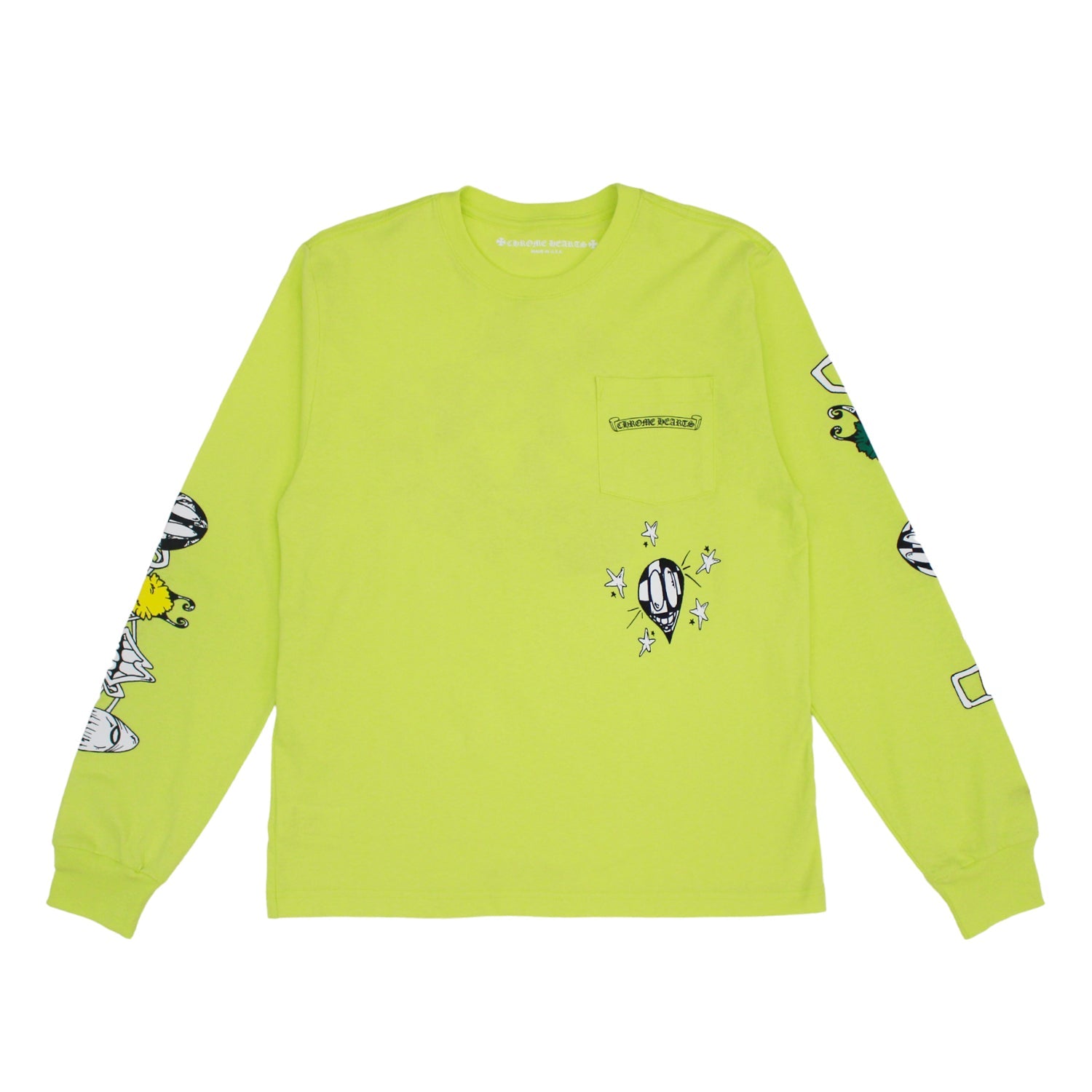 Chrome Hearts Matty Boy Link L/S T-shirt Lime Green – LacedUp