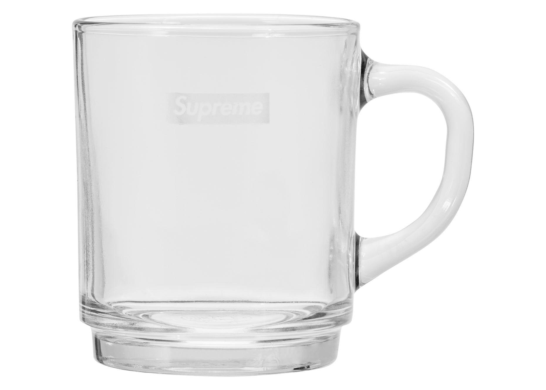 熱い販売 Supreme Duralex アンバー、クリア1つずつ Mugs Glass 食器