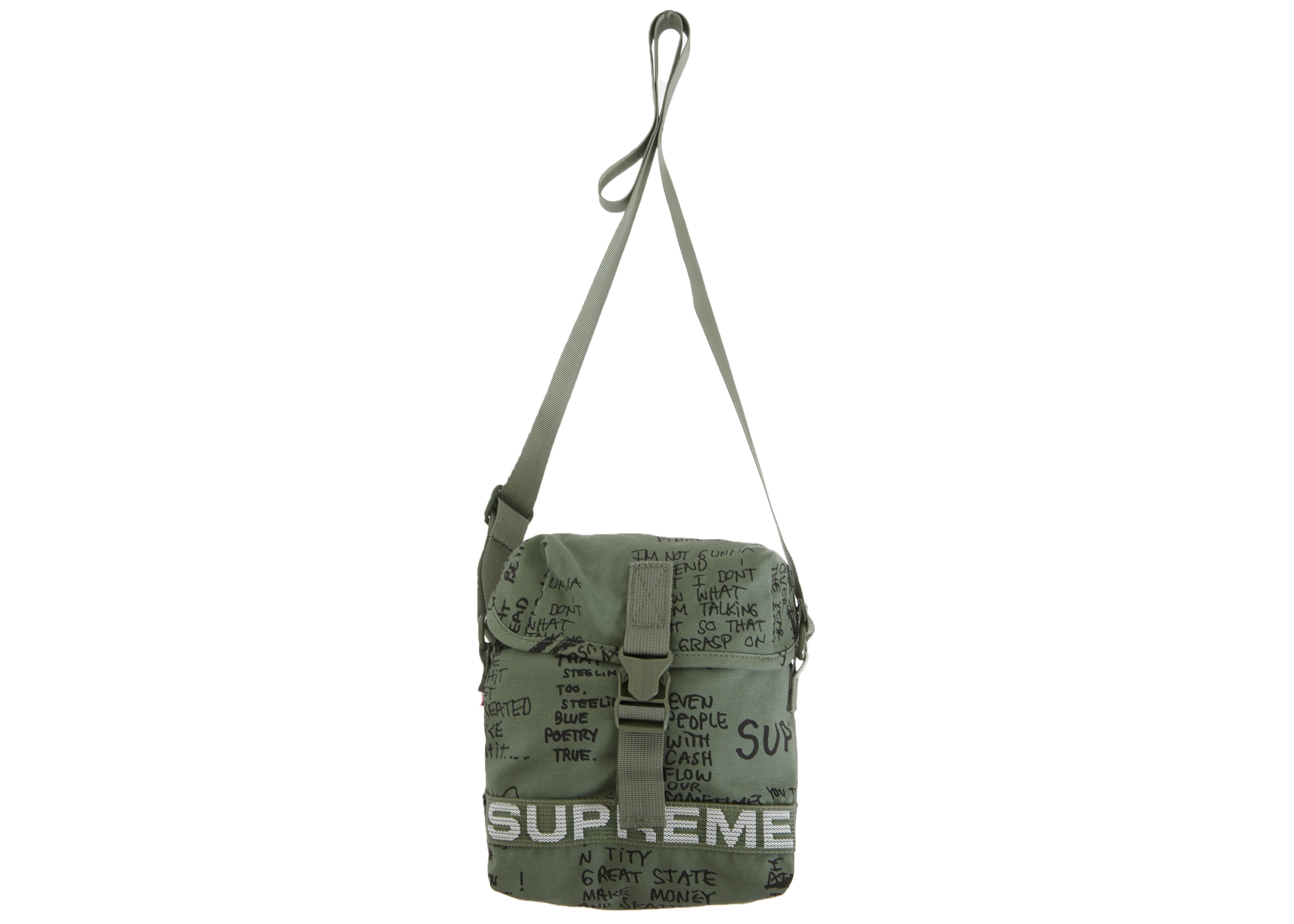 Supreme Field Side Bag Olive Gonz